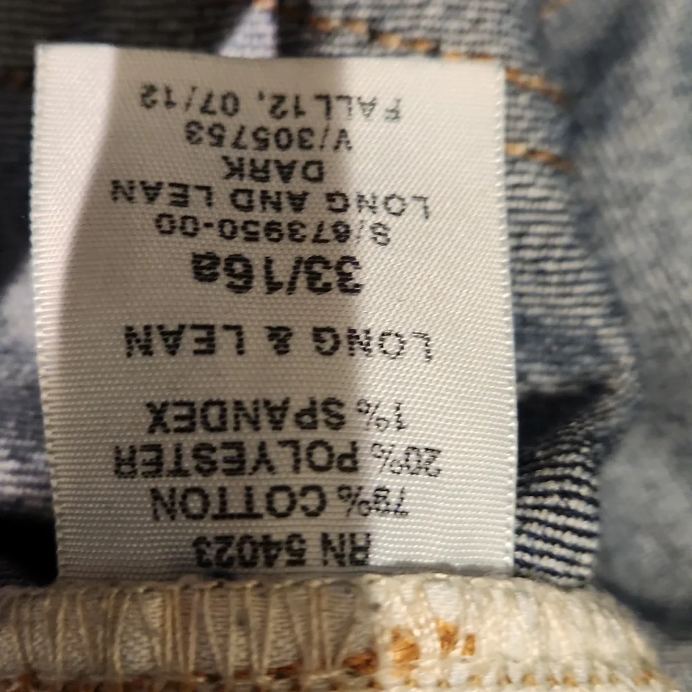 ❤️ GAP LONG & LEAN WIDE LEG TROUSER JEANS, 16A (33 ANKLE) - Picture 7 of 8